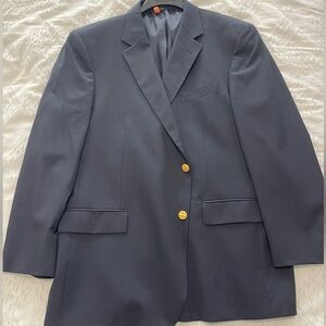 Brooks Brothers Classic Navy Blazer 48R